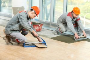 tiles fixing